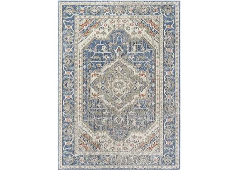 Zidane ZDN-2307 5'3" x 7' Machine Woven Rug