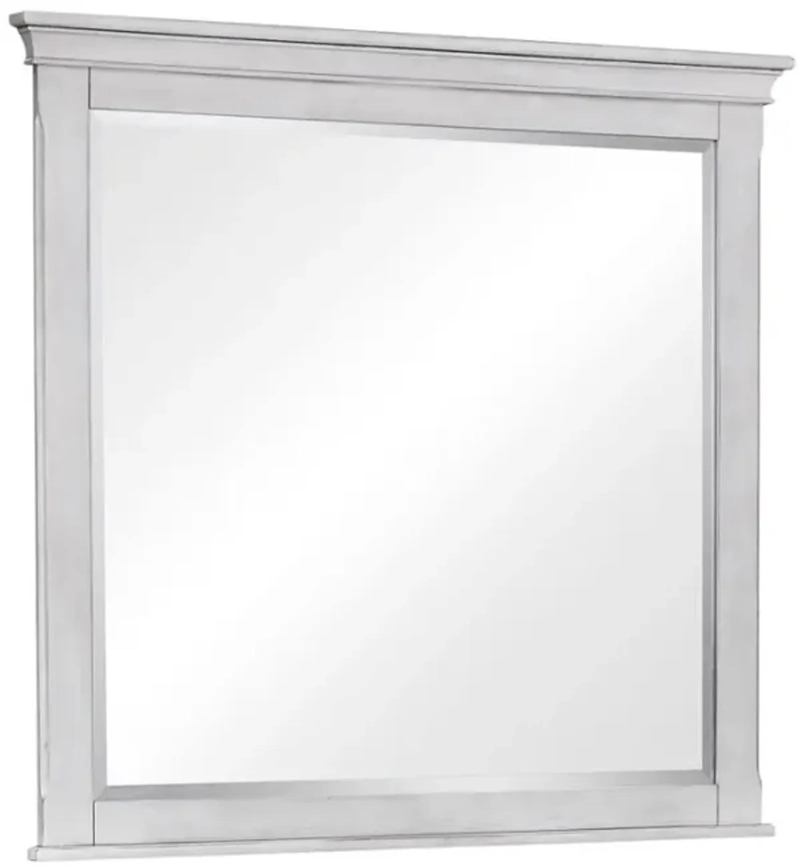 Franco Rectangular Dresser Mirror Antique White