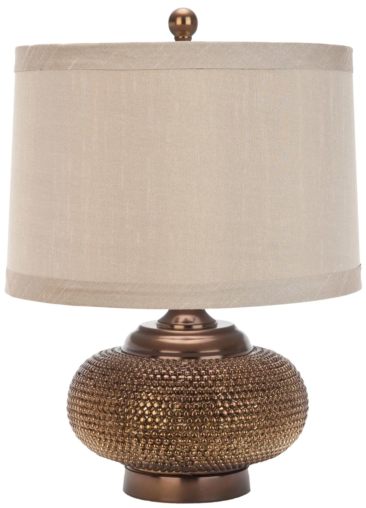 Alexis 19-Inch H Gold Bead Lamp - Set of 2