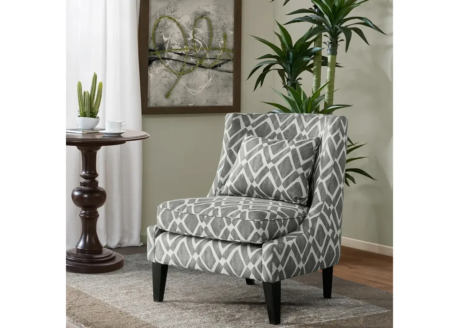 Waverly Swoop Arm Chair