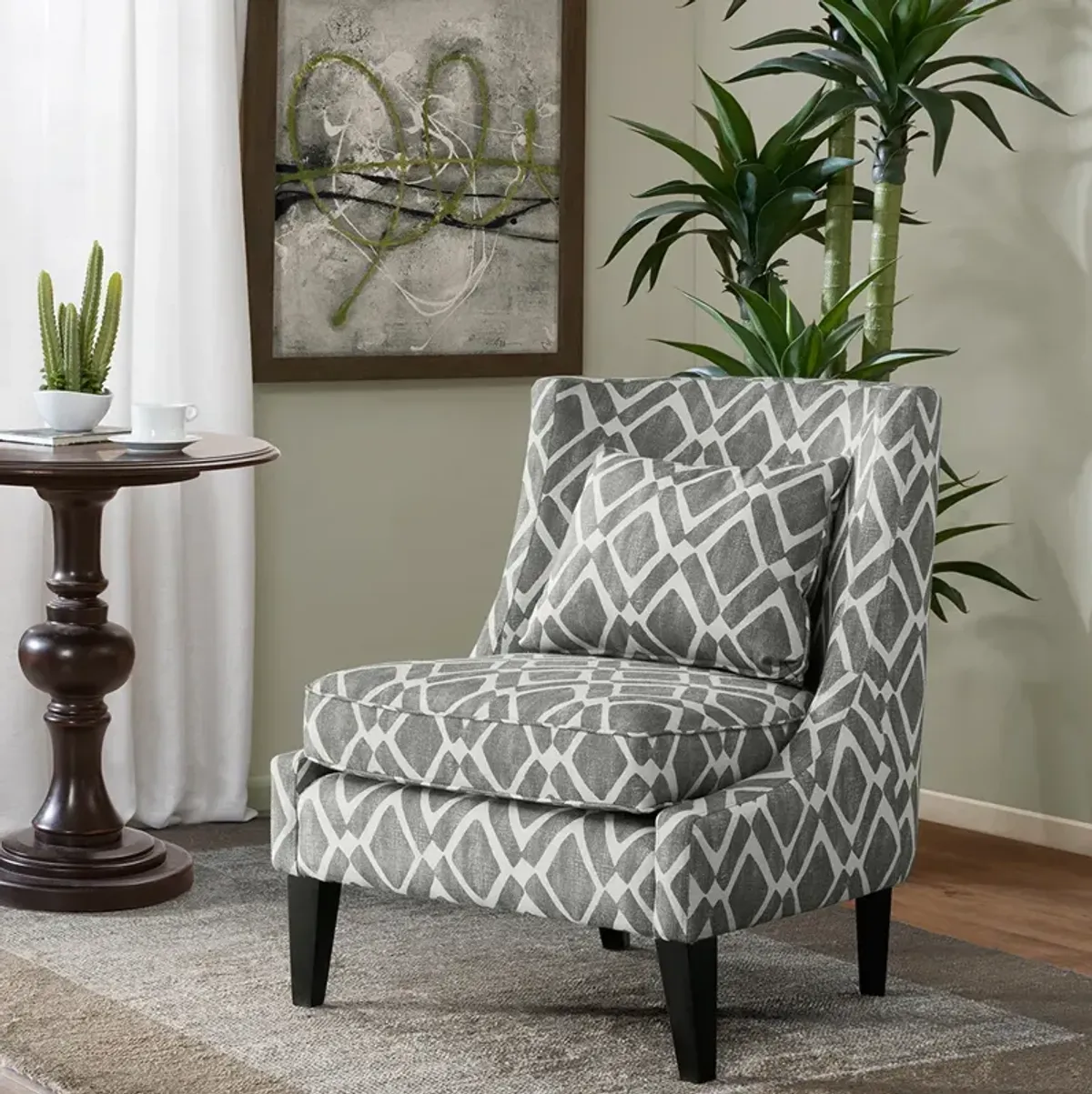 Waverly Swoop Arm Chair