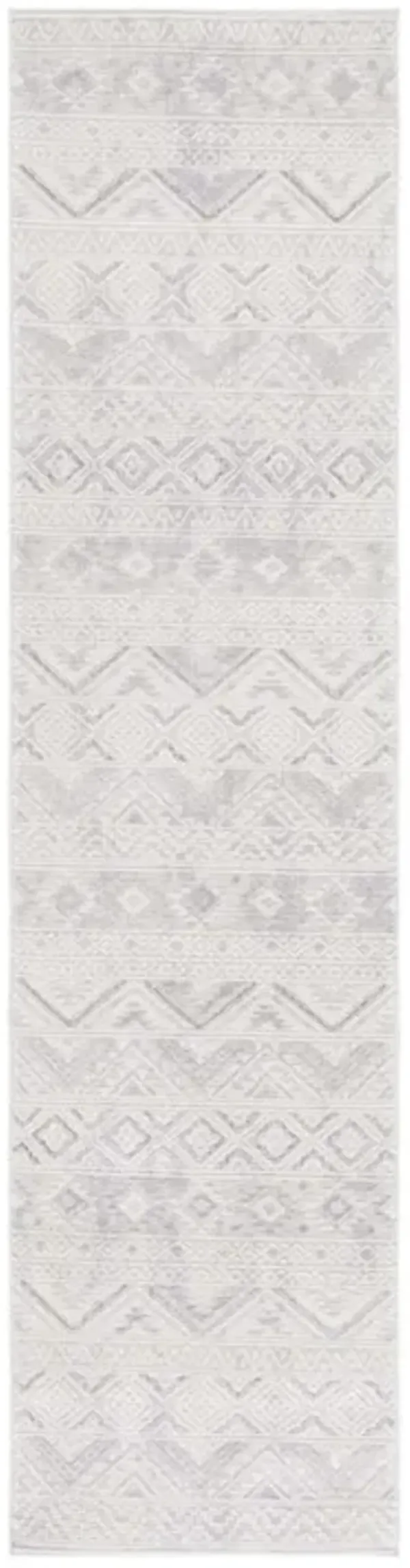 HANNA 100 Beige 2' X 8' Runner Rug
