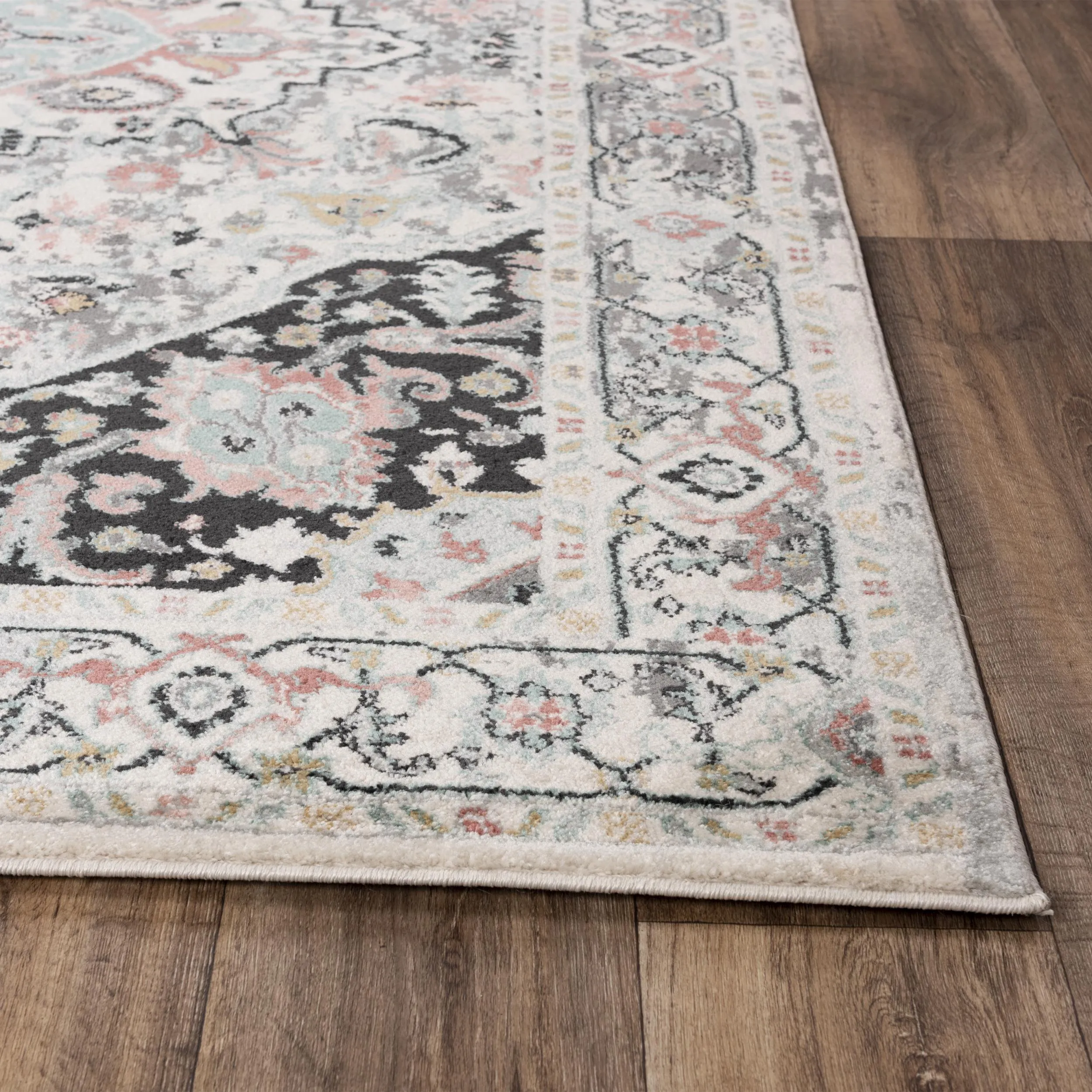 Odyssey Multi  Polypropylene 2'6"x7'6" Runner Rug