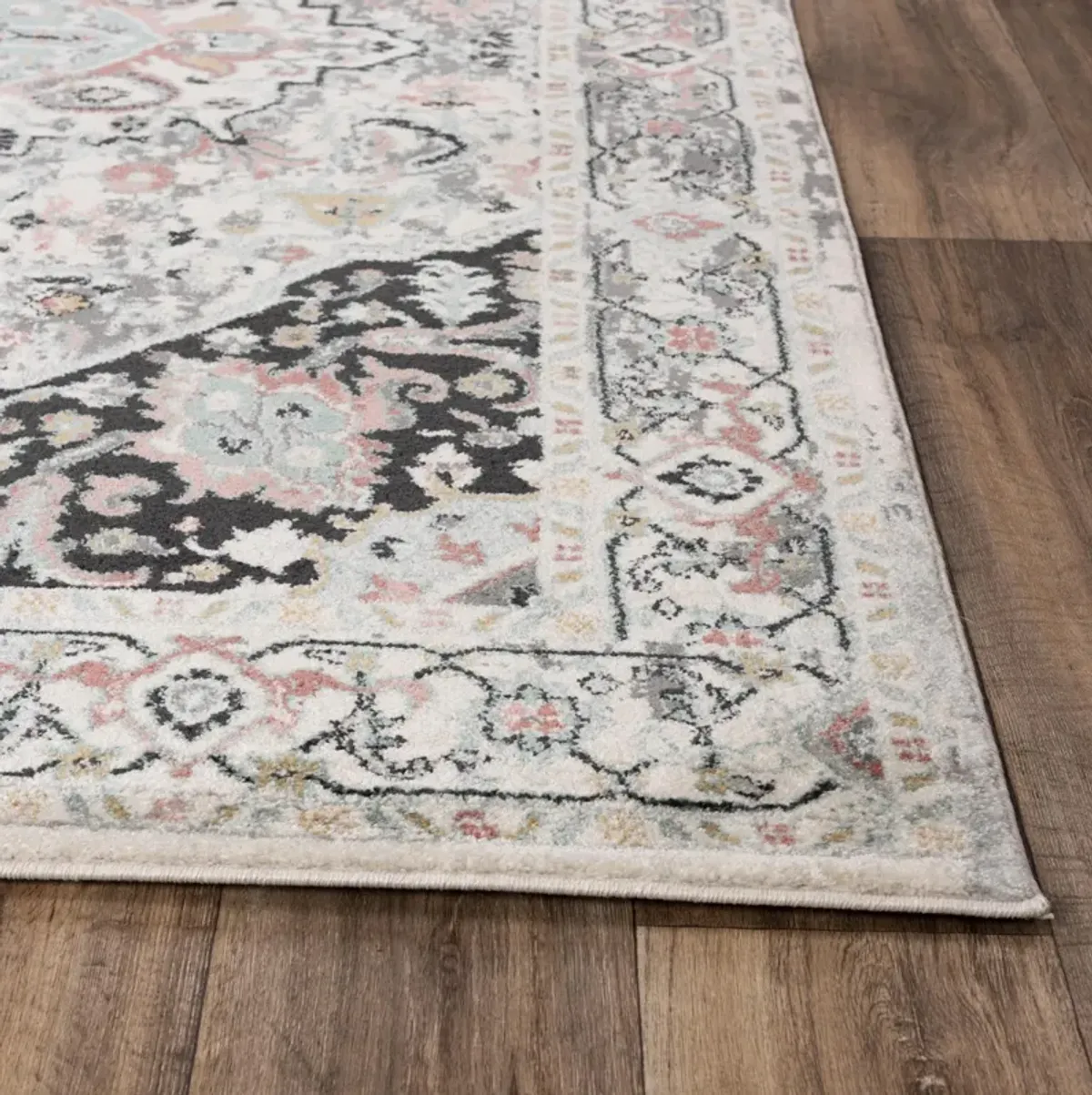 Odyssey Multi  Polypropylene 2'6"x7'6" Runner Rug