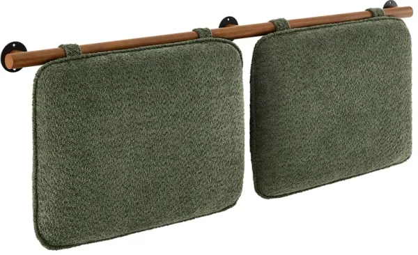 Anela Wall-Mounted Chenille Upholstered Queen Headboard by Modway