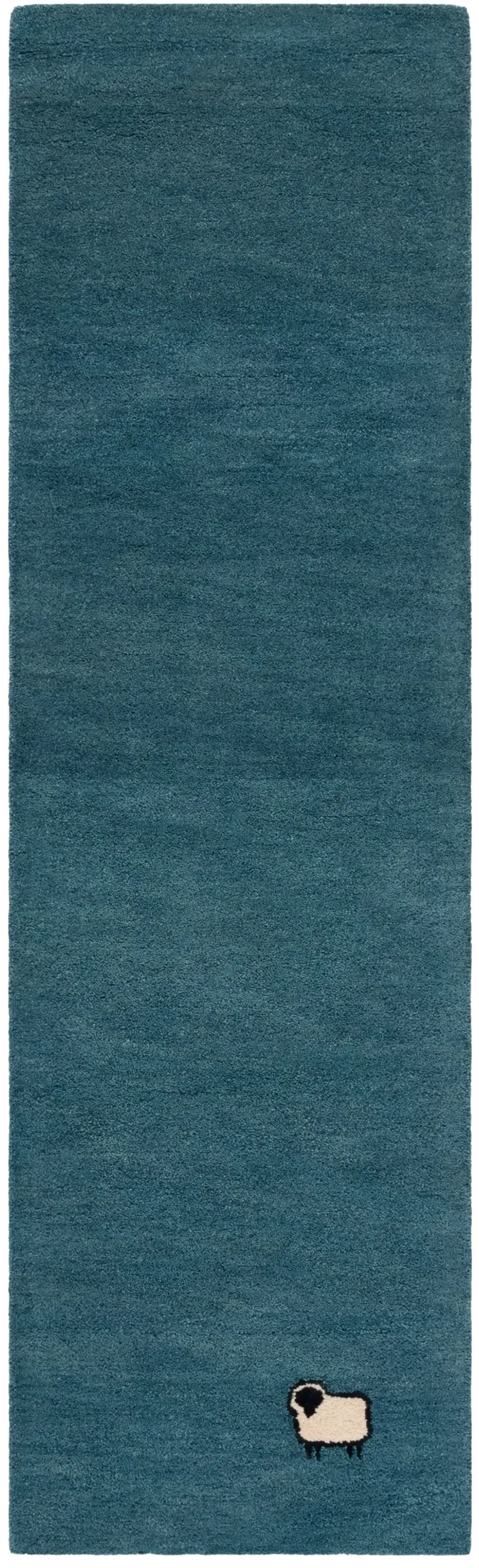 HIMALAYA 451 BLUE 2'-3' x 8' Runner Rug