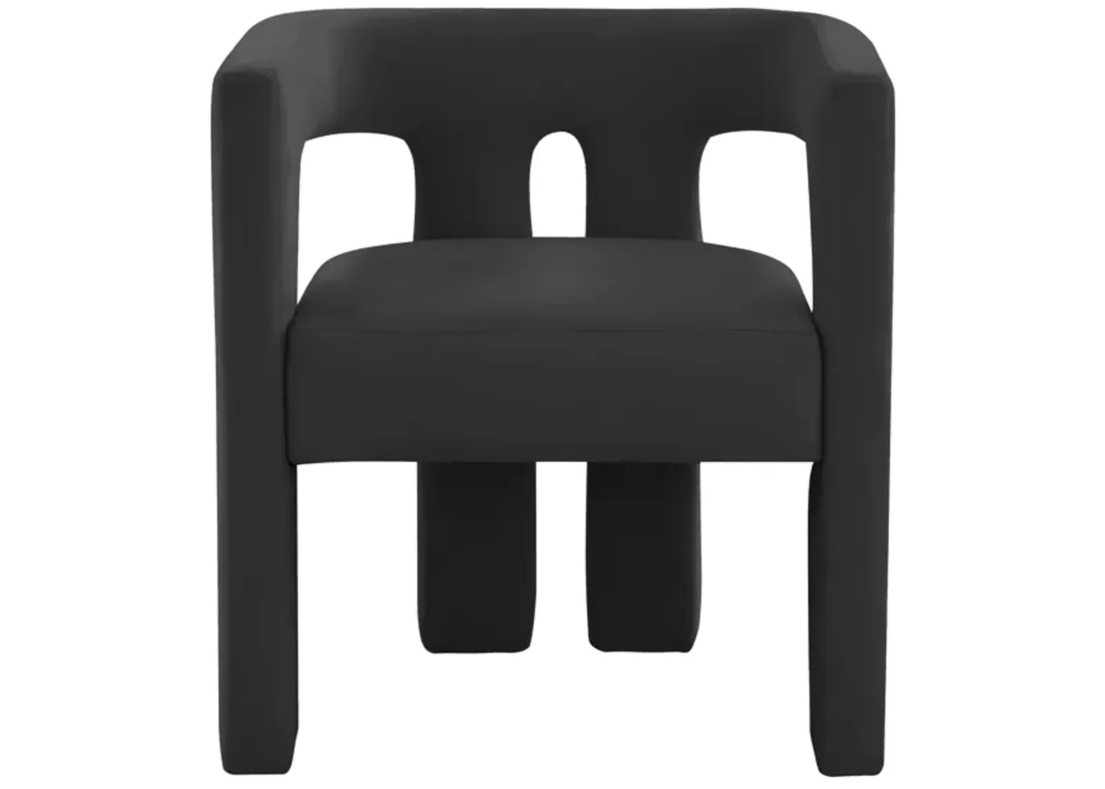 Sloane Black Velvet Chair