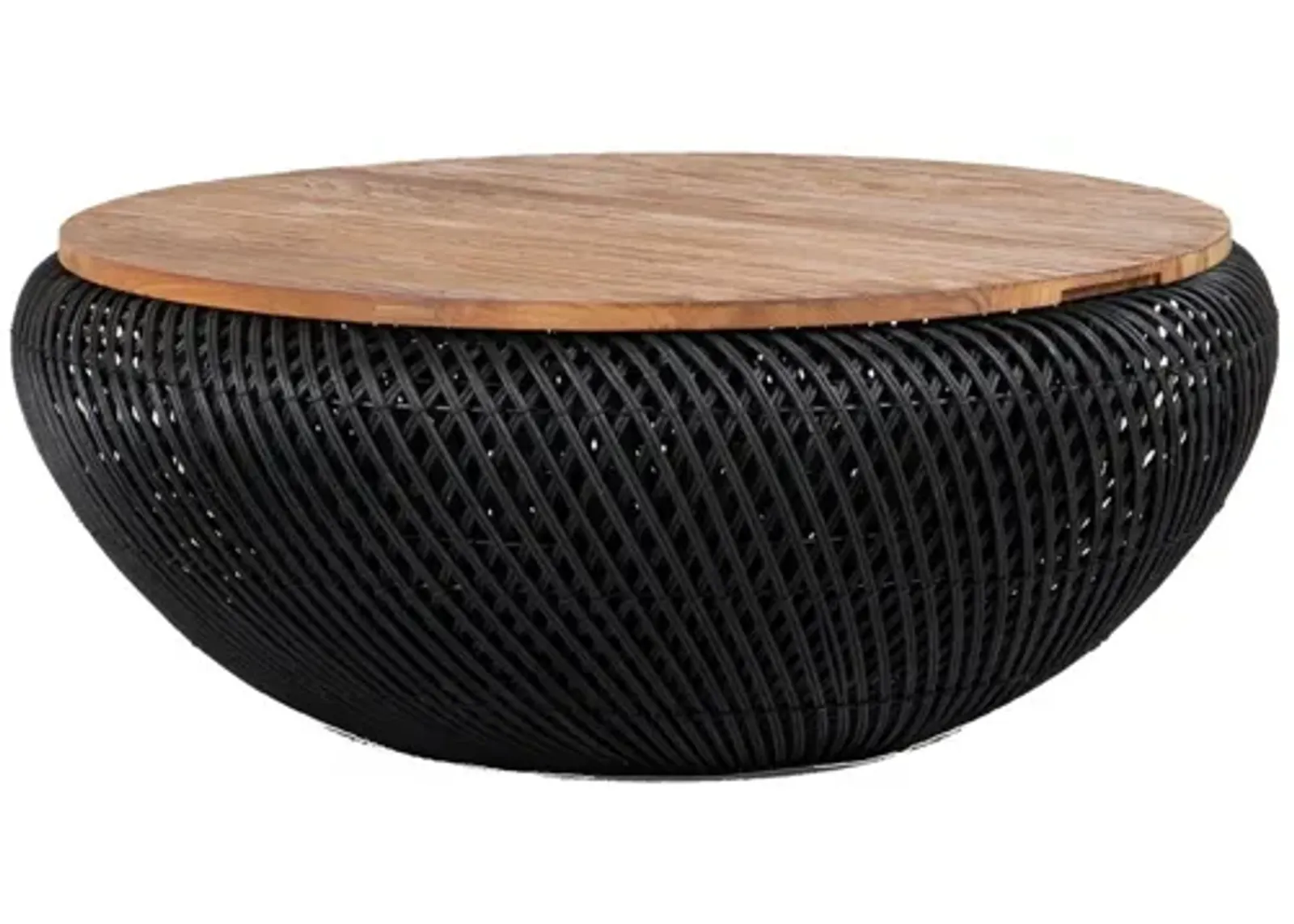 D-Bodhi Wave Coffee Table - Black