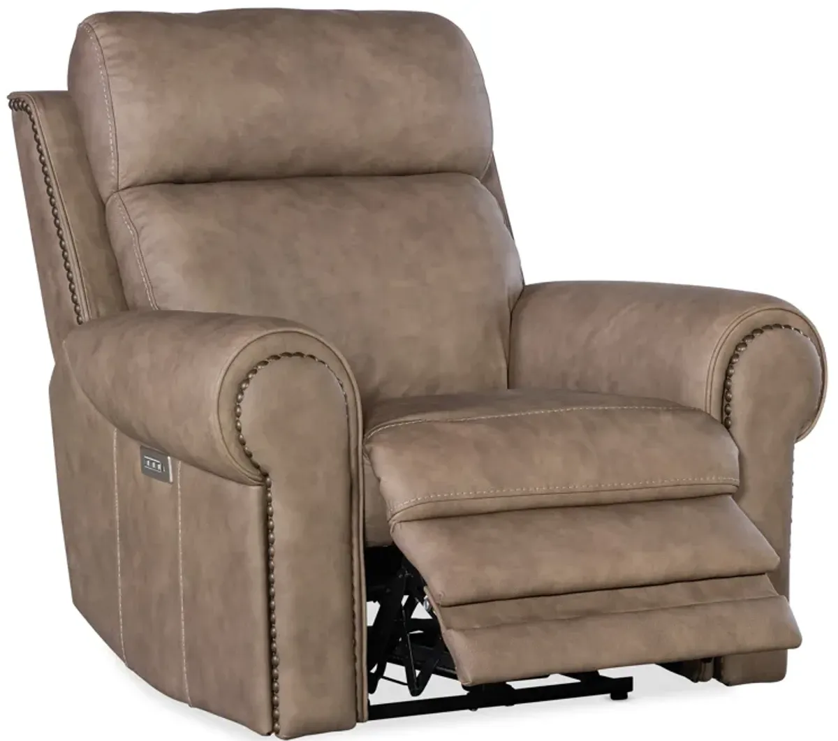 Duncan Power Recliner w/Power Headrest & Lumbar