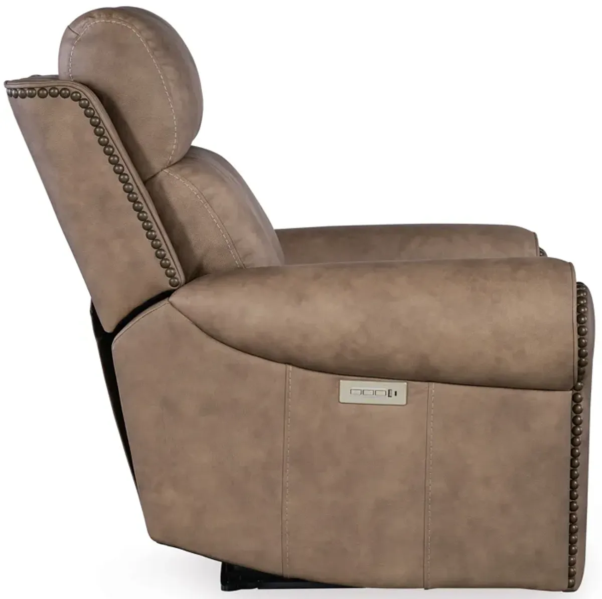 Duncan Power Recliner w/Power Headrest & Lumbar