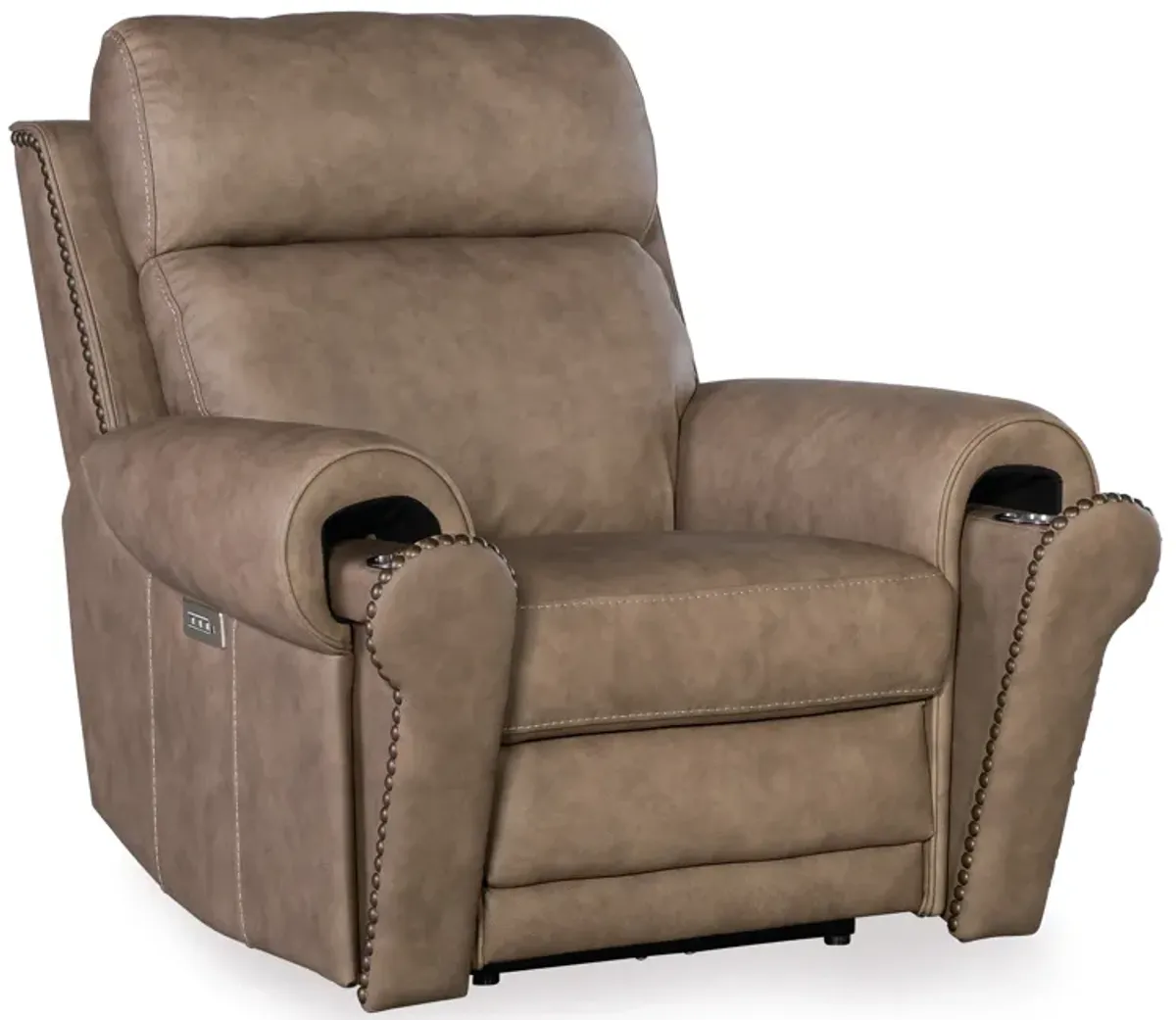 Duncan Power Recliner w/Power Headrest & Lumbar