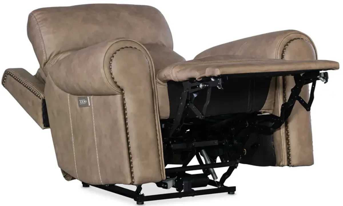 Duncan Power Recliner w/Power Headrest & Lumbar