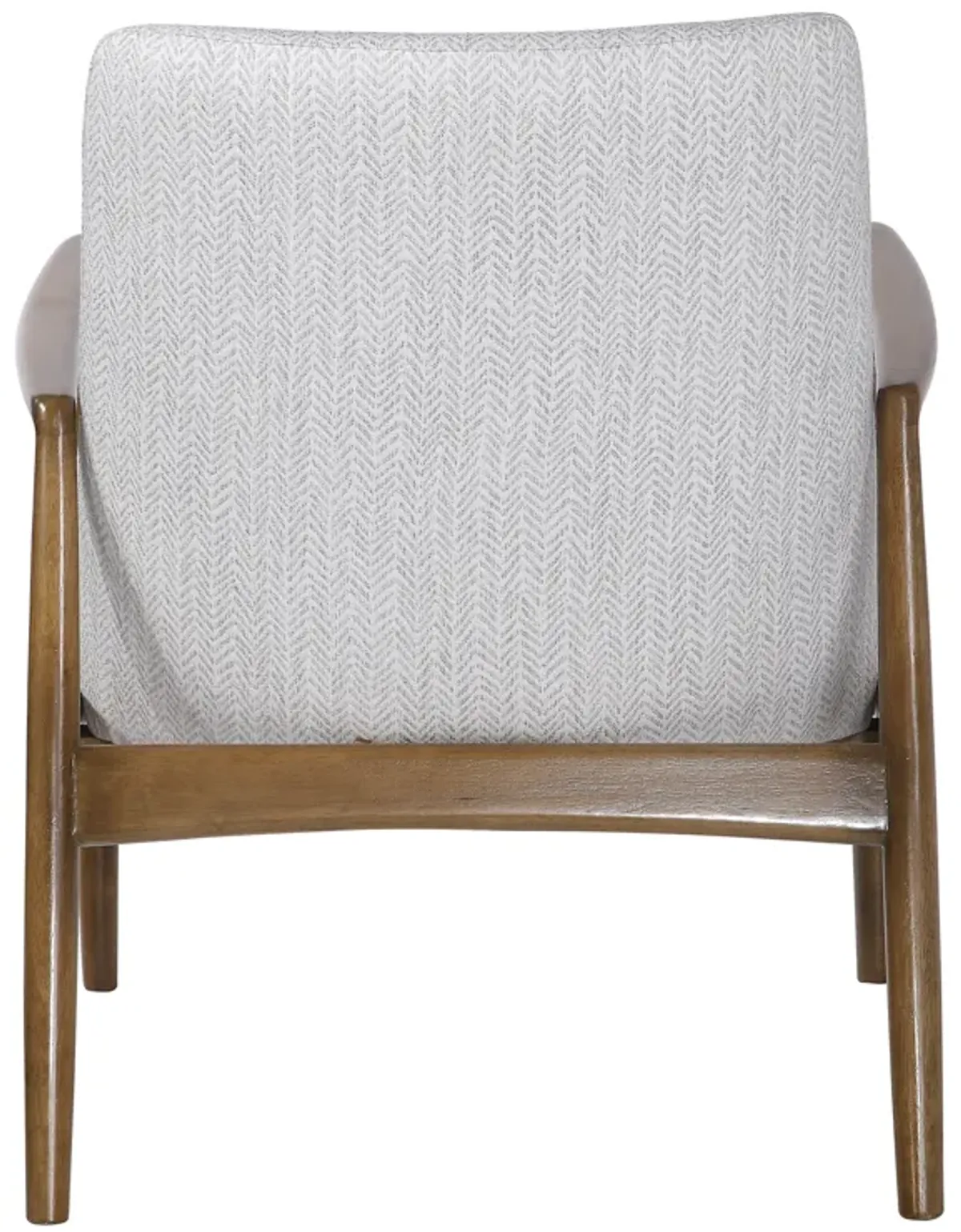 Bev White Accent Chair