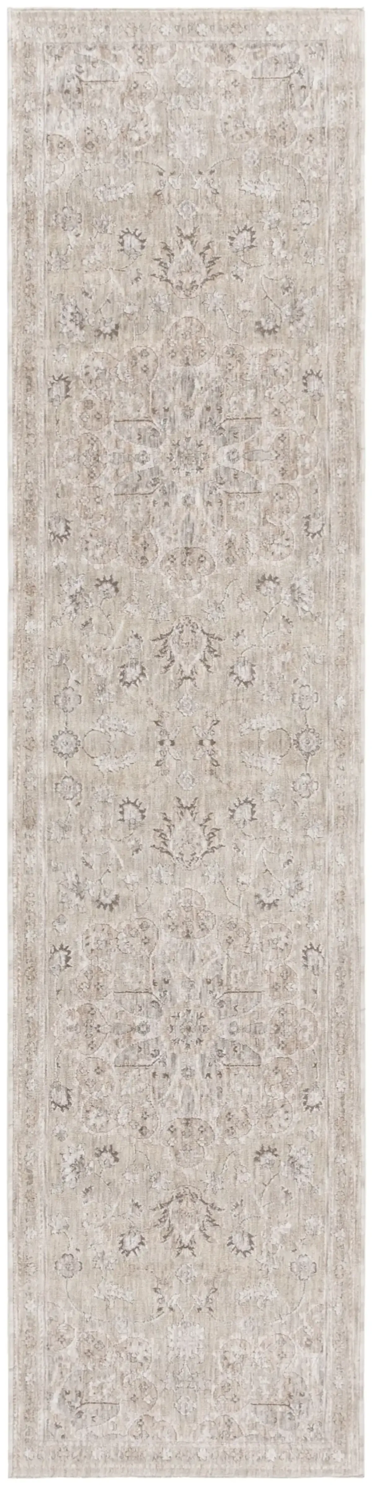 MASON 114 LIGHT GREY  2' x 8' Runner Rug