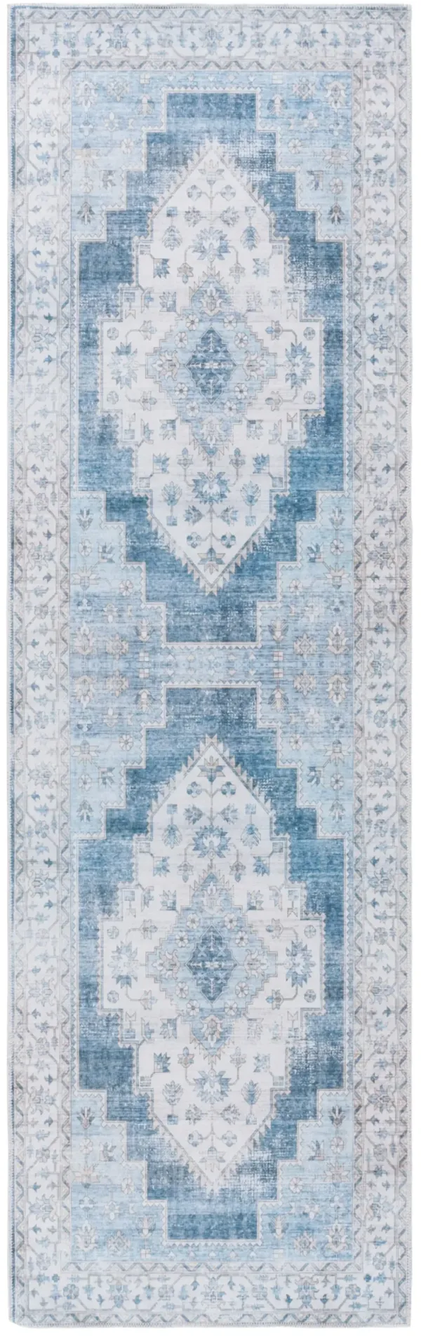 ARIZONA 236 GREY  2'-6' x 8' Runner Rug