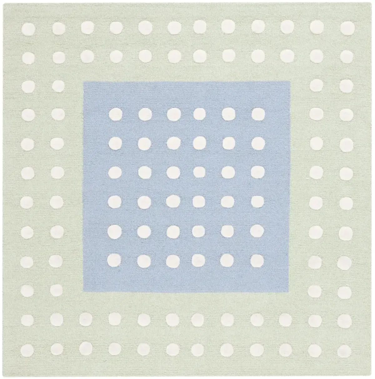 SAFAVIEH KIDS Hand Tufted 5' x 5' Square area rug