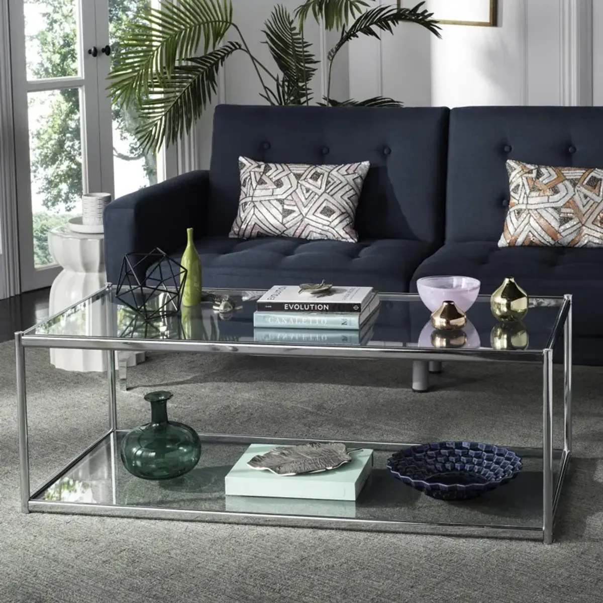 ZOLA GLASS COFFEE TABLE