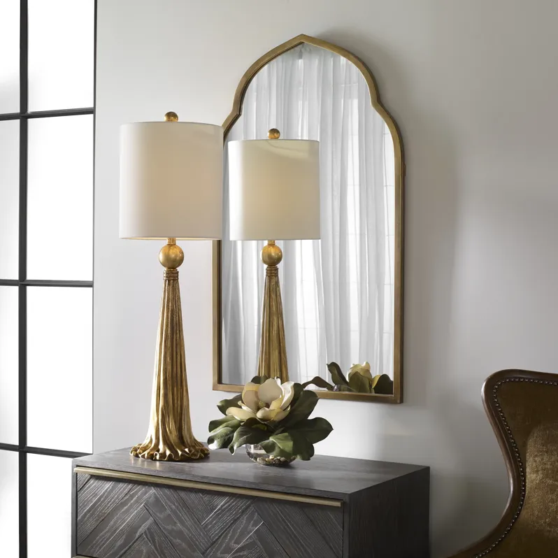 Kenitra Gold Arch Mirror