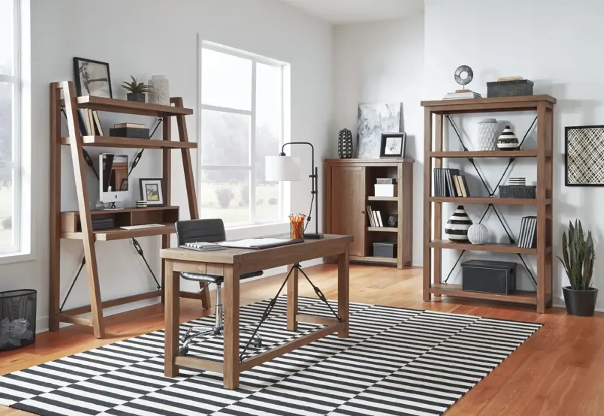 Autumn Open Shelving Unit Flint Oak