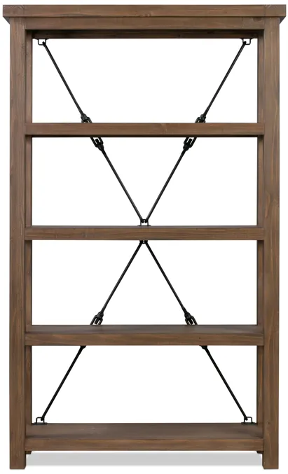 Autumn Open Shelving Unit Flint Oak