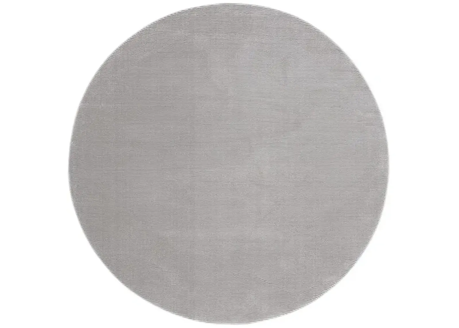 REVIVE 102 Grey 6'-7' X 6'-7' Round Round Rug