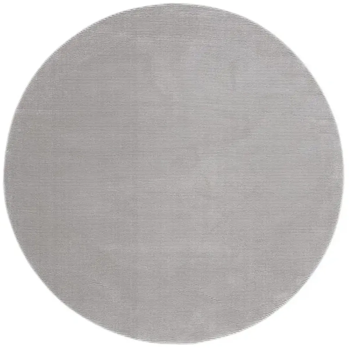 REVIVE 102 Grey 6'-7' X 6'-7' Round Round Rug