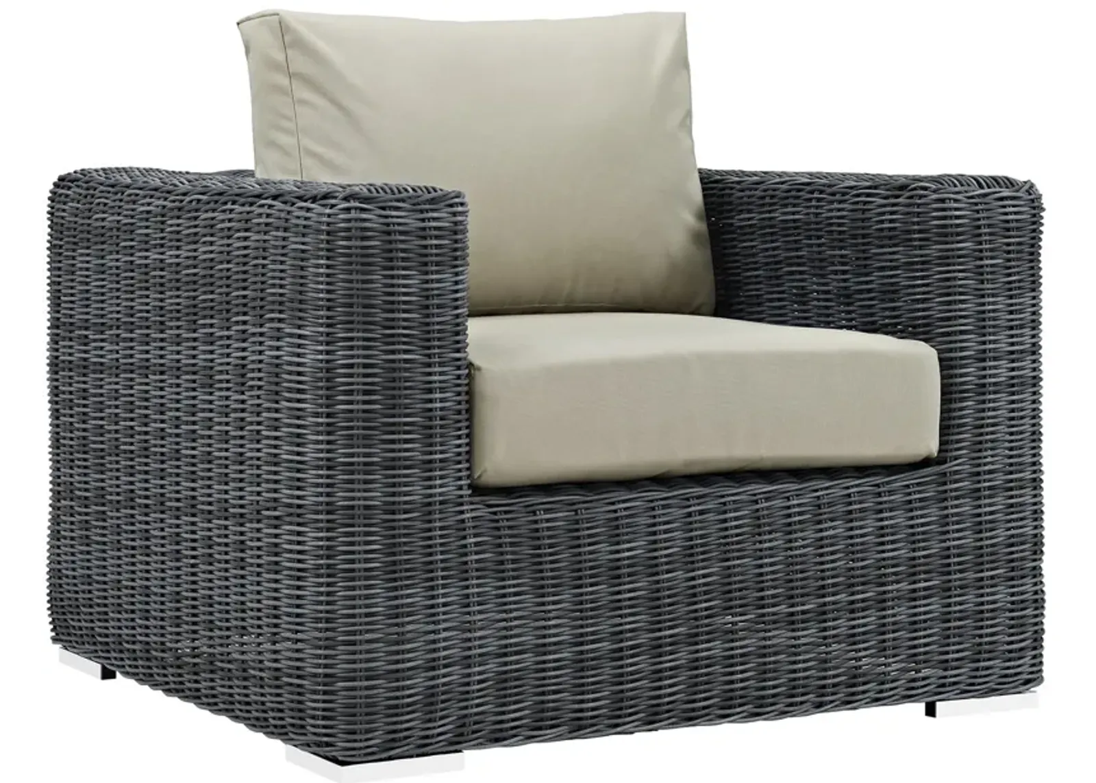 Summon Outdoor Patio Fabric Sunbrella® Armchair