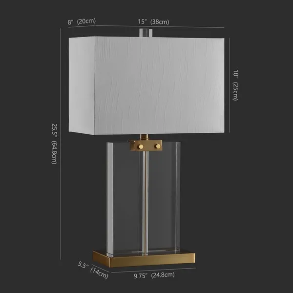 Maddock Crystal Table Lamp