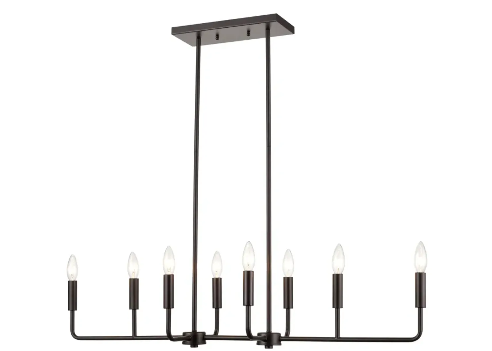 Park Slope Bronze 39" Chandelier 