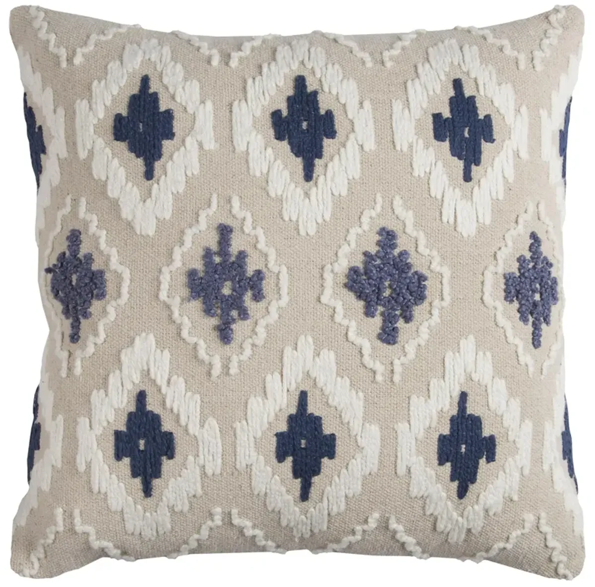 Ikat Blue  Pillow