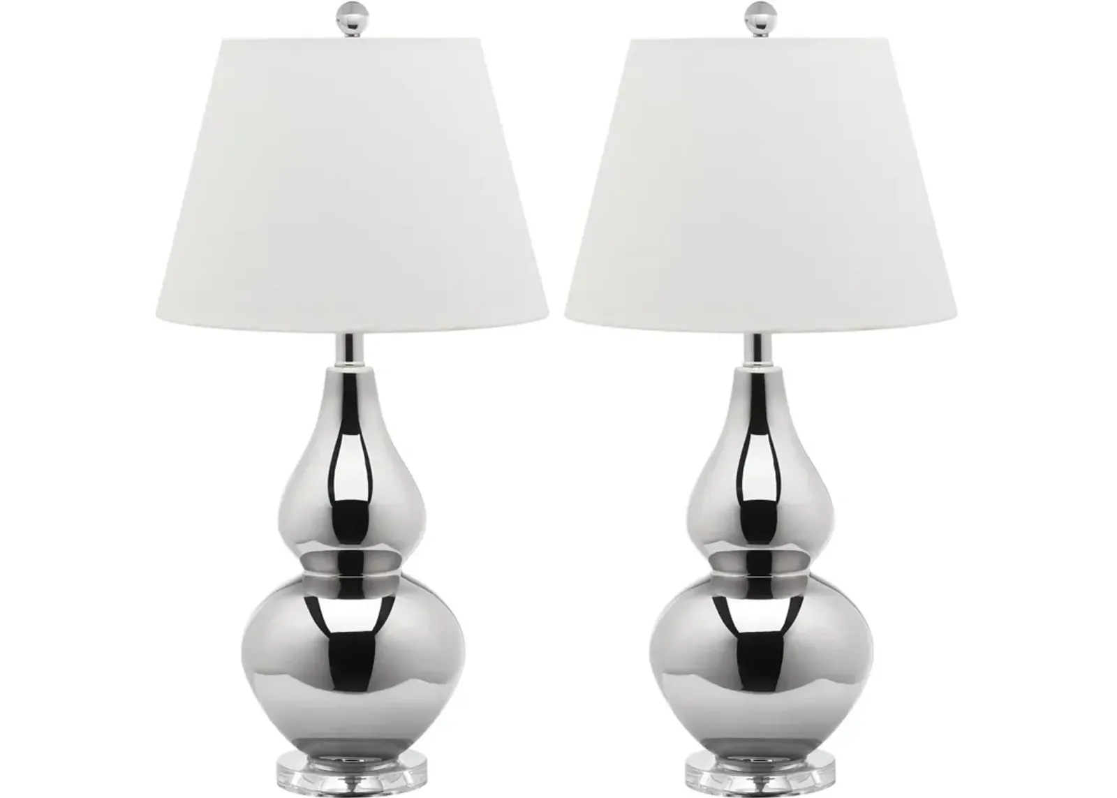 Cybil 26-Inch H Double Gourd Lamp (Set of 2)