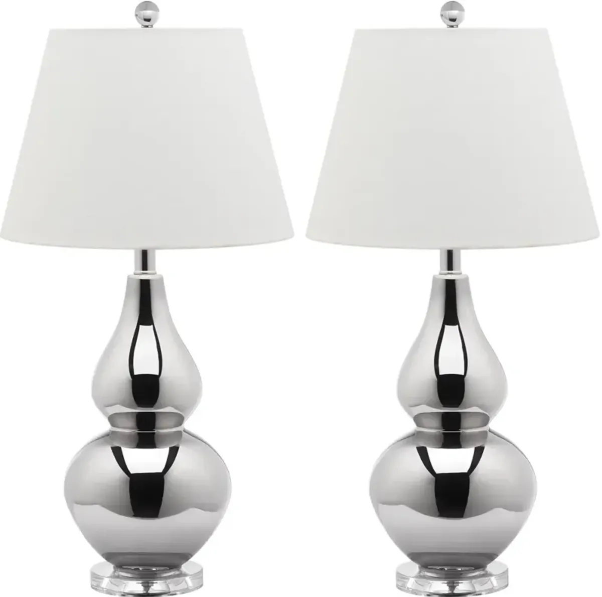 Cybil 26-Inch H Double Gourd Lamp (Set of 2)