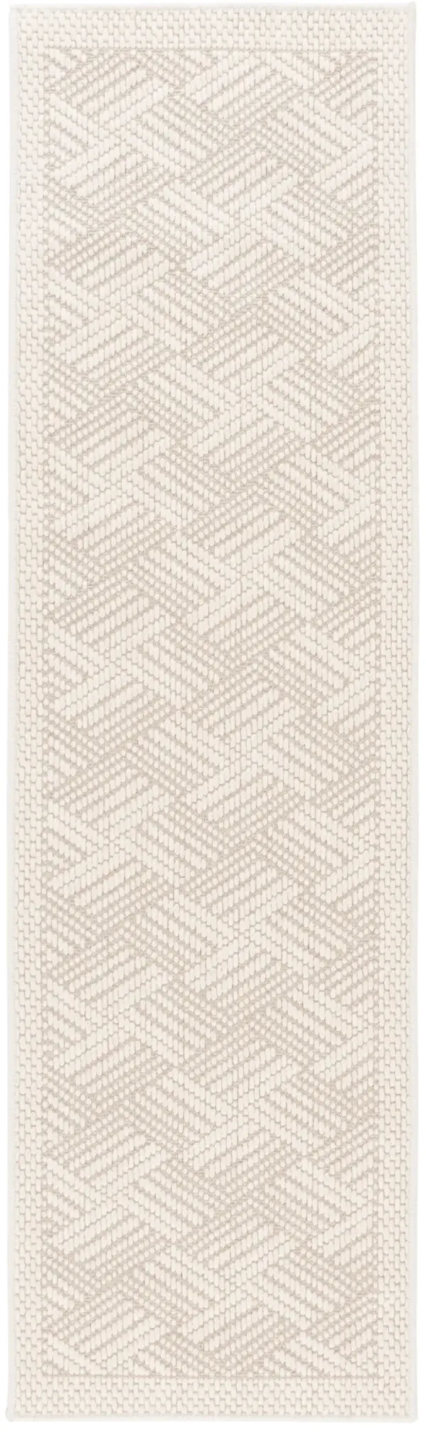 PALM BEACH 620 IVORY 2'-3' x 8' Runner Rug