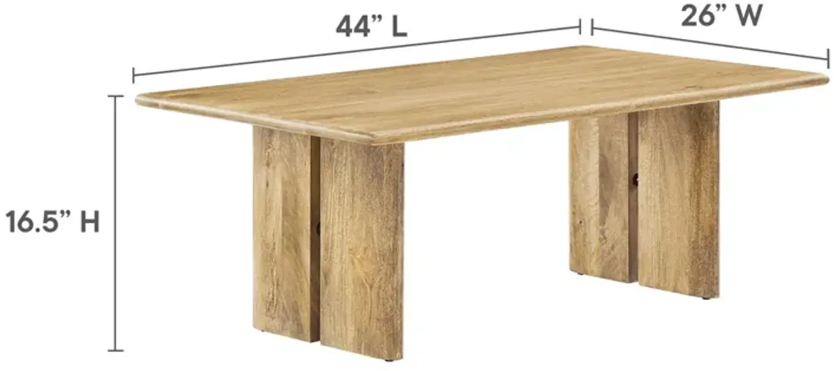 Amistad Wood Coffee Table