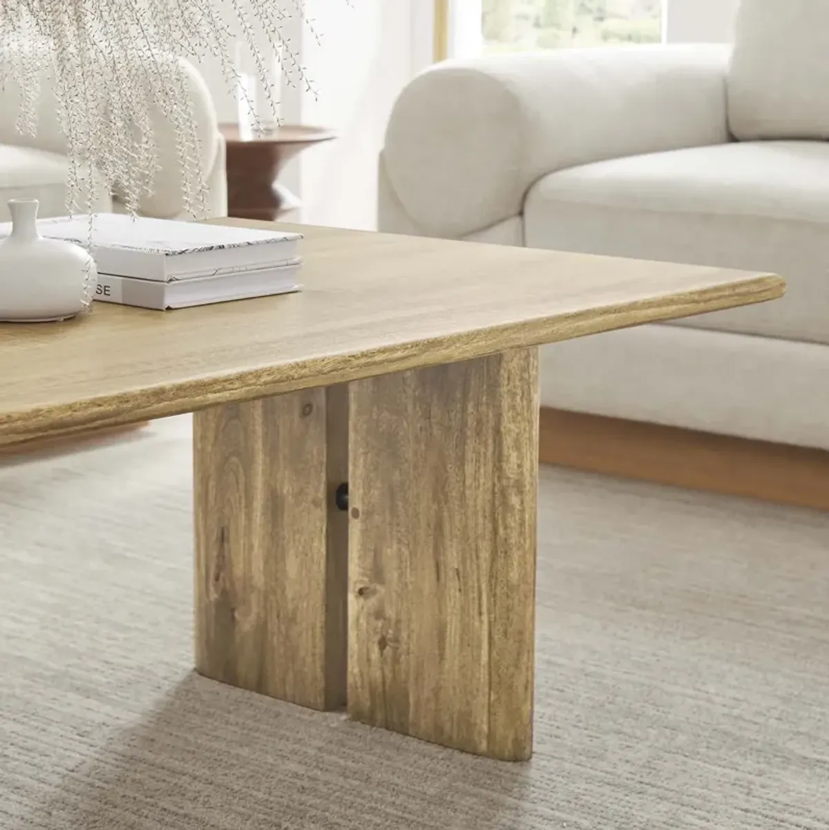 Amistad Wood Coffee Table