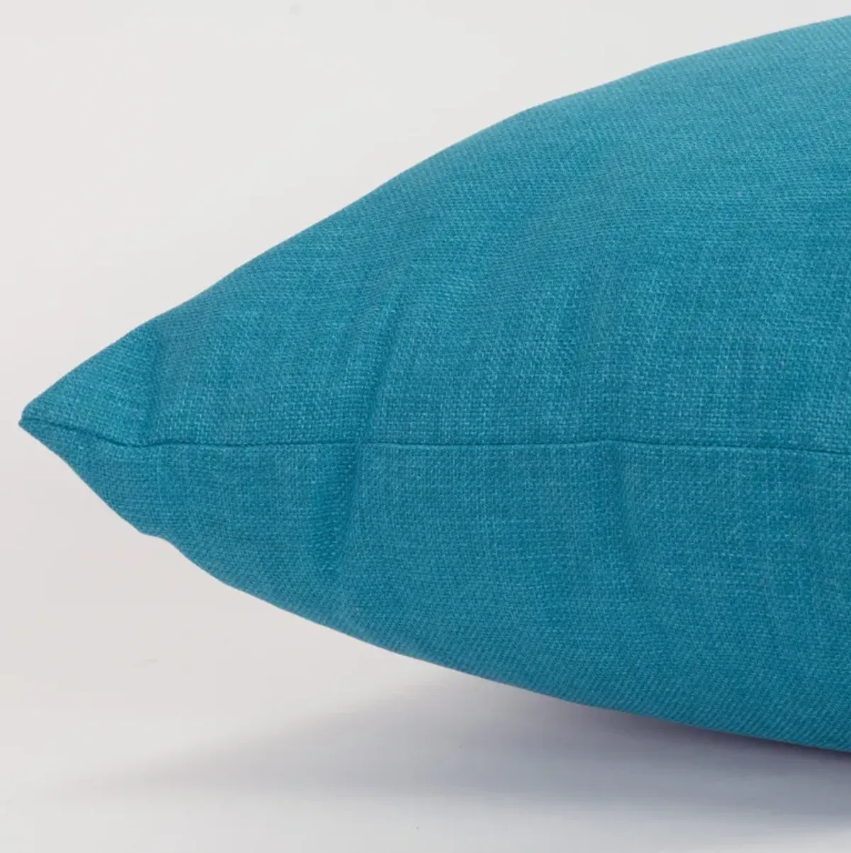 Indoor/Outdoor Solid Teal Pillow