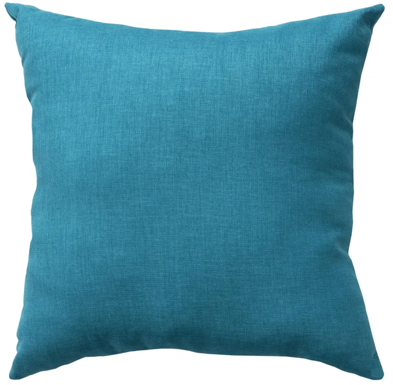 Indoor/Outdoor Solid Teal Pillow