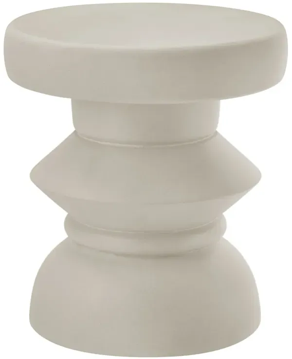 Terza Indoor - Outdoor Patio Concrete Side Table by Modway