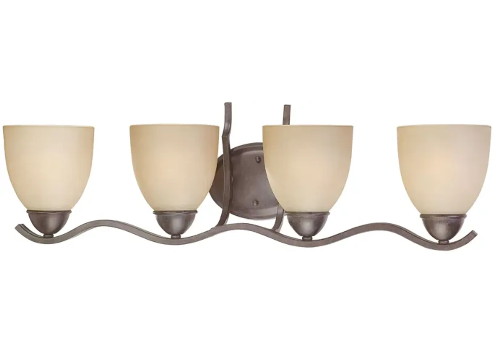 Triton 4-Light Wall Lamp in Sable Bronze