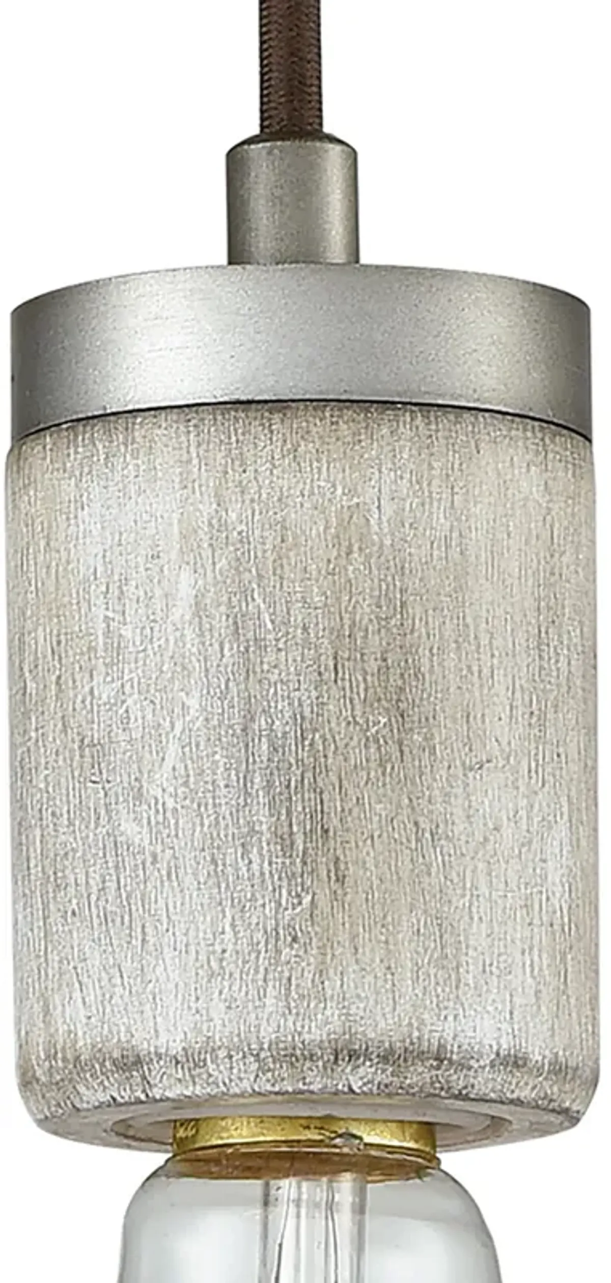 Socketholder 2" Wide 1-Light Mini Pendant - Weathered Zinc