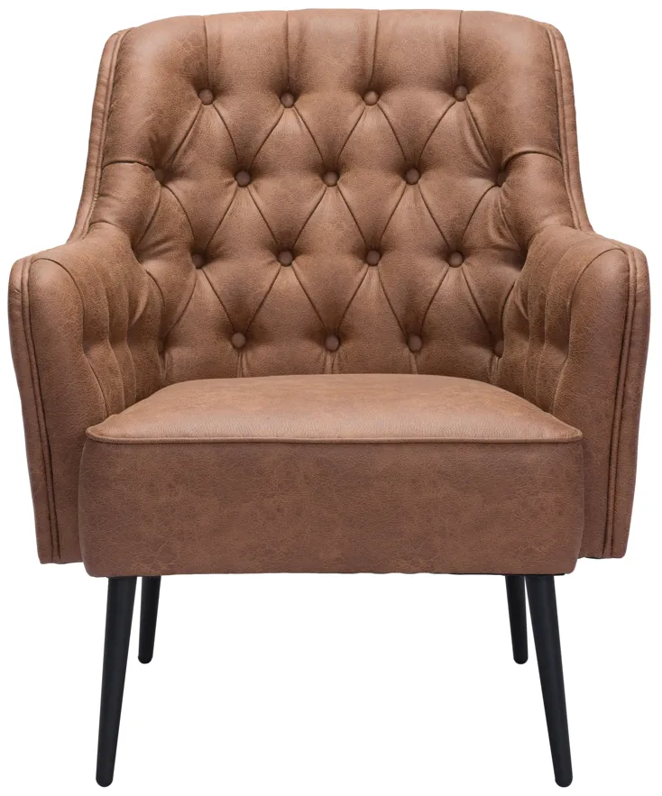 Tasmania Accent Chair Vintage Brown