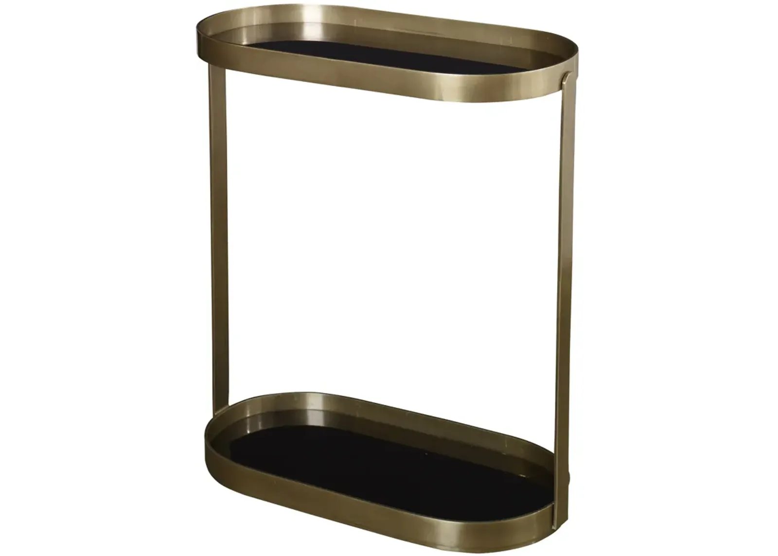 Adia Antique Gold Accent Table