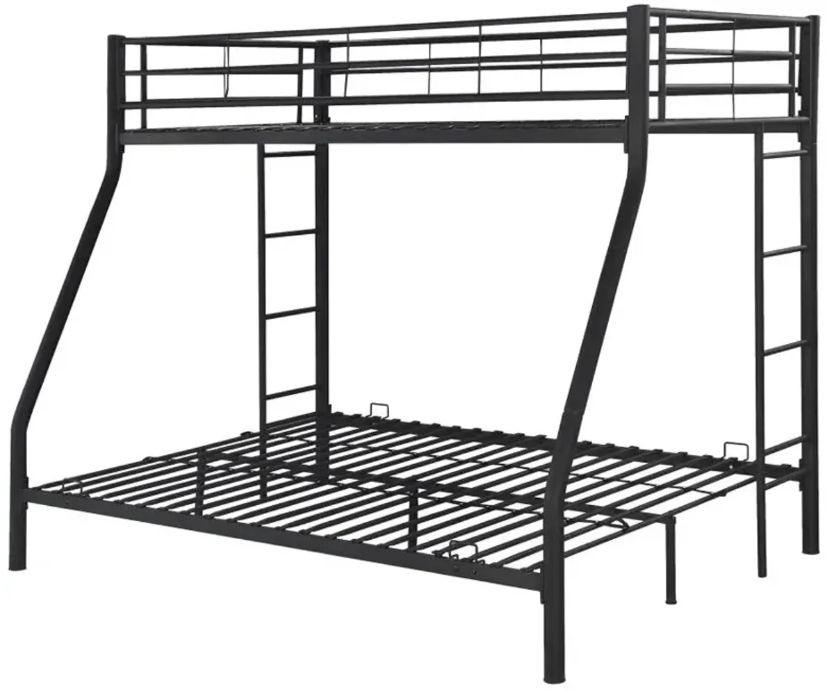 Hayward Twin Over Full Bunk Bed Black