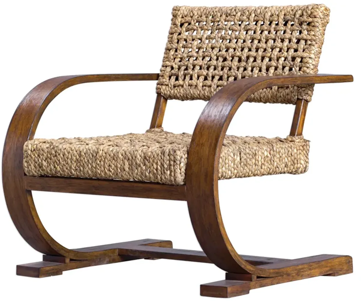 Rehema Natural Woven Accent Chair