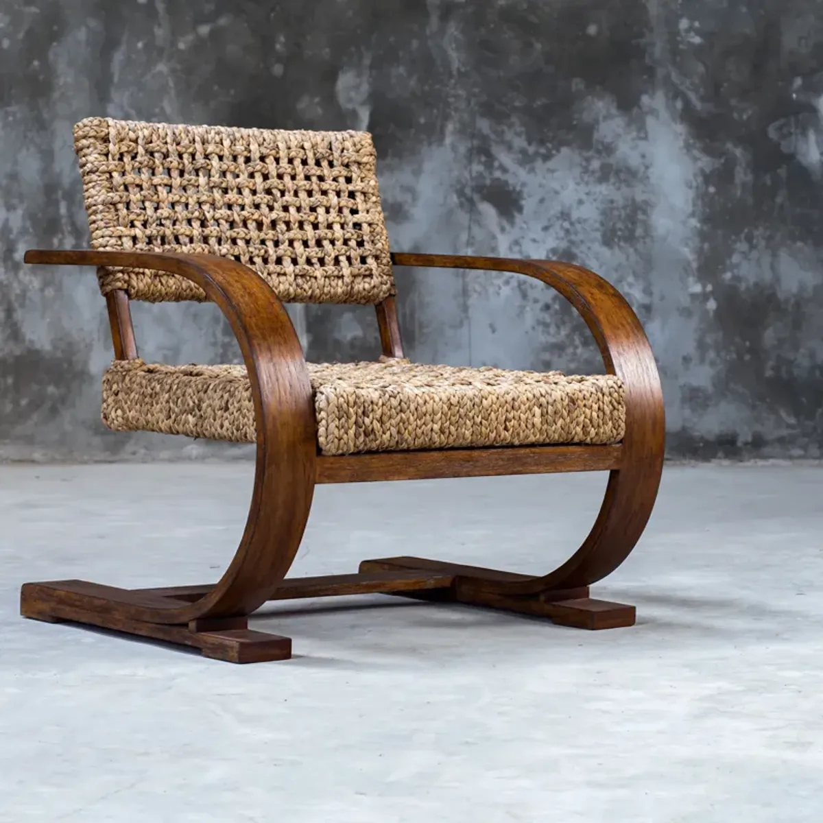 Rehema Natural Woven Accent Chair