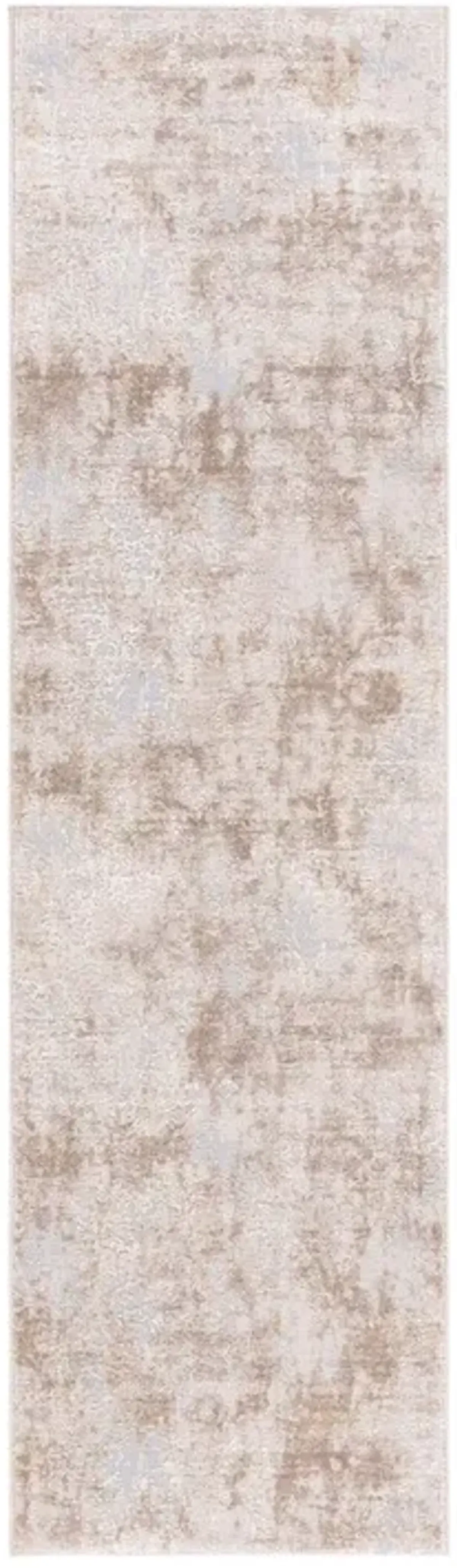 CONTINENTAL 112 Beige  2'-3' X 8' Runner Rug