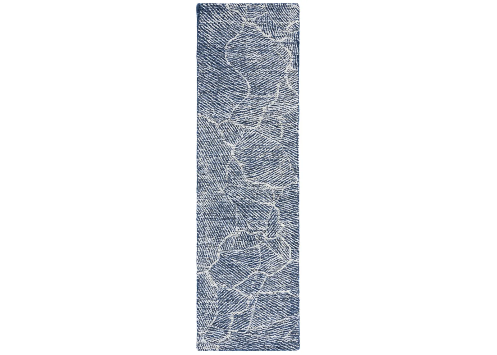 METRO 999 NAVY  2'-3' x 8' Runner Rug