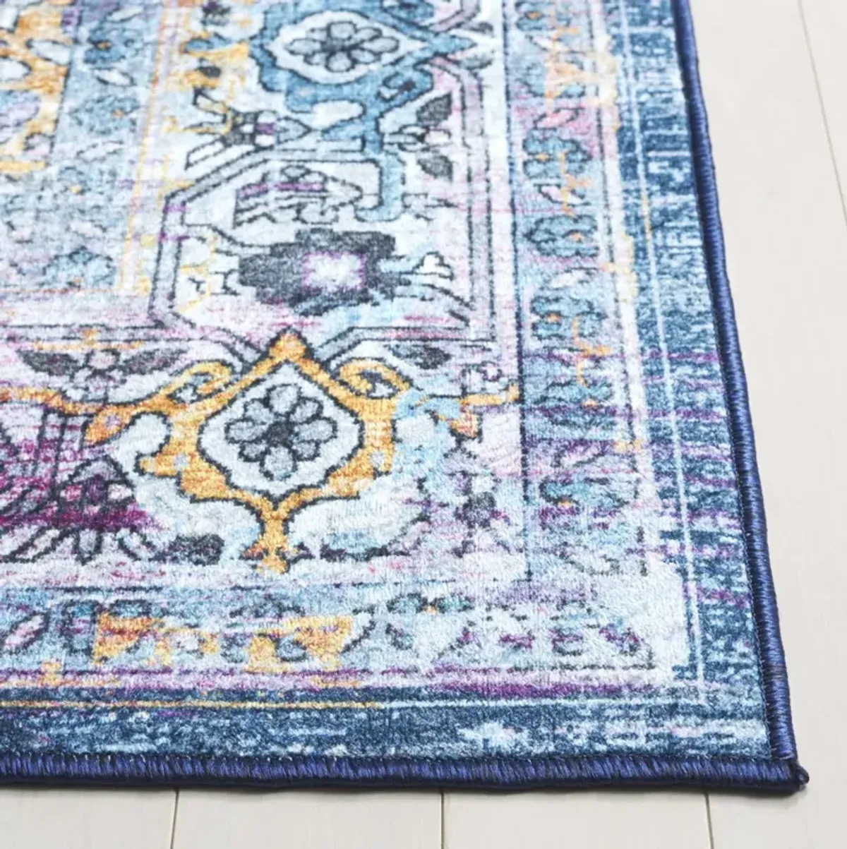 ORLANDO 756 LIGHT BLUE  2'-2' x 8' Runner Rug