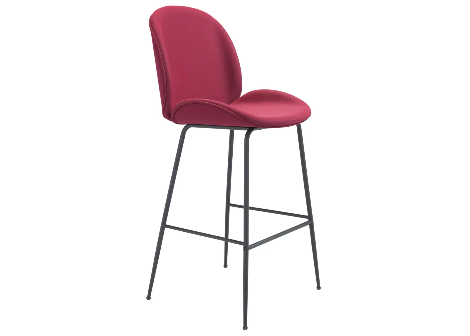 Miles Barstool Red