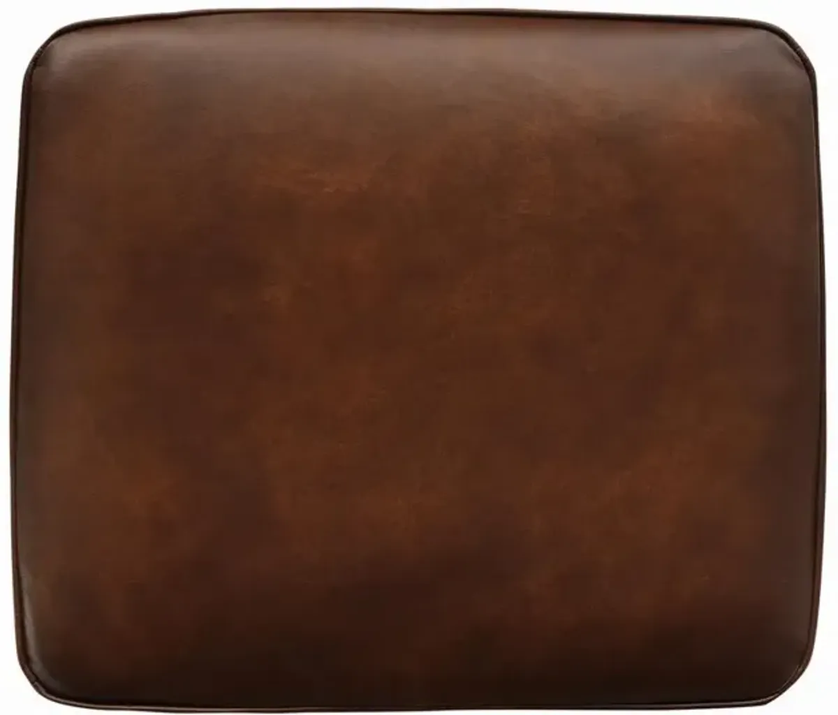 Montbrook Nailheads Ottoman Hand Rubbed Brown